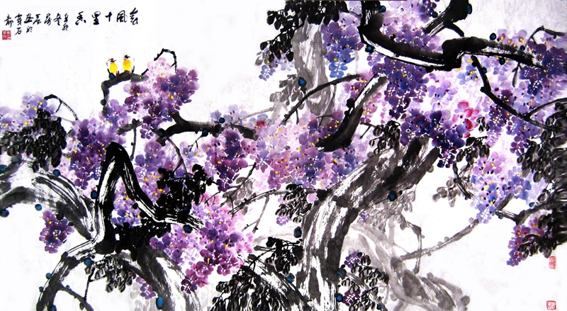 春风十里香180×97cm