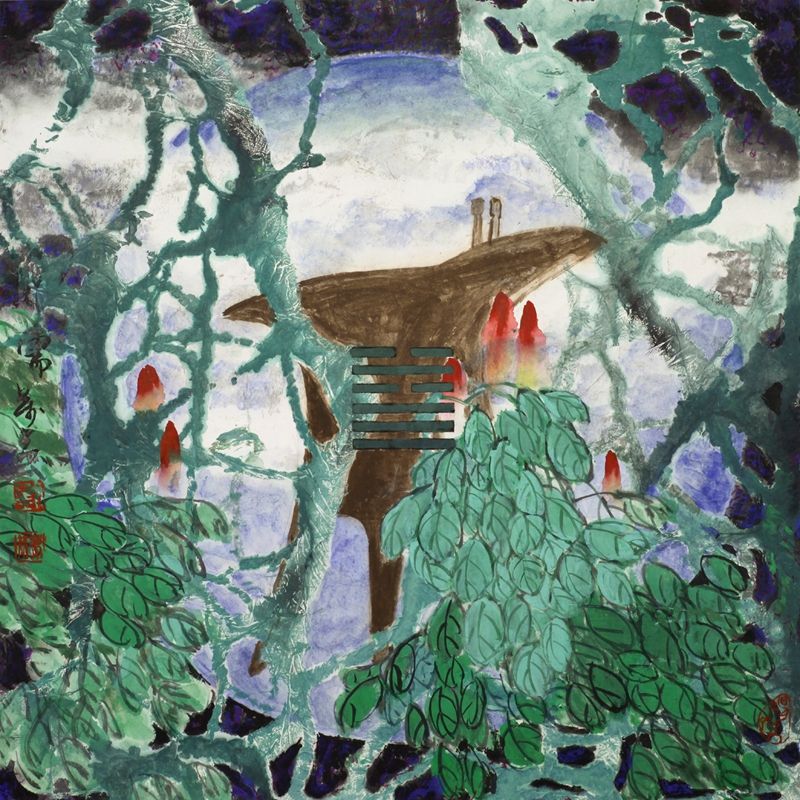 需  待机而动64×64cm